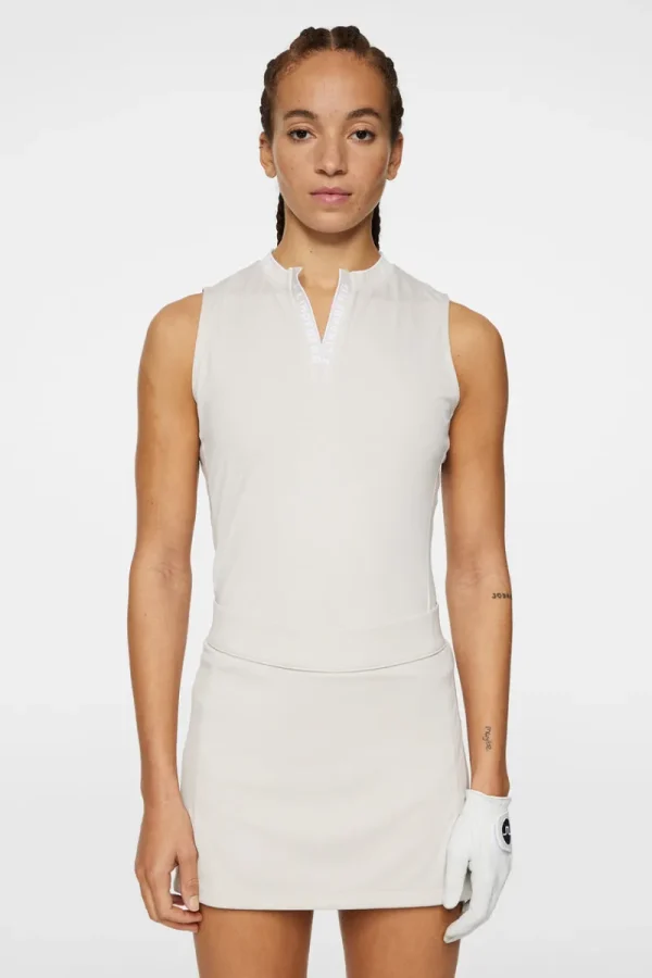 Golf | Linnen-J.Lindeberg Leya Sleeveless Top Moonbeam