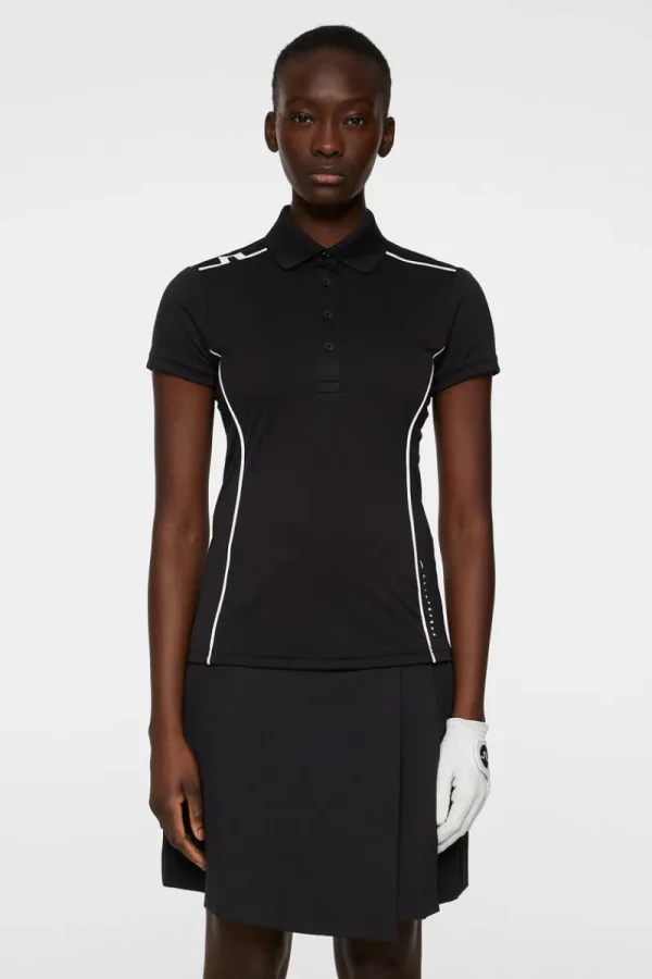 Golf | Överdelar-J.Lindeberg Leyla Polo Black