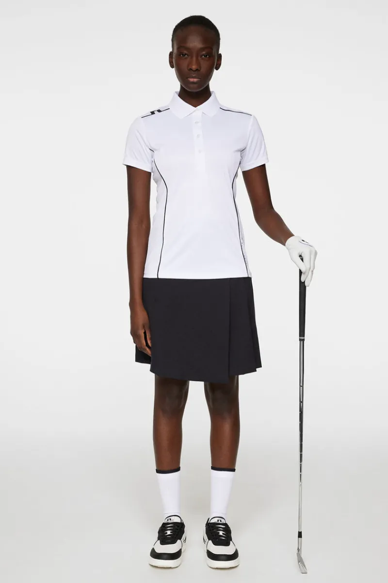 Golf | Överdelar-J.Lindeberg Leyla Polo White