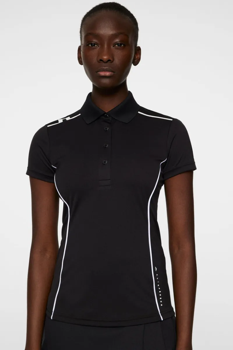 Golf | Överdelar-J.Lindeberg Leyla Polo Black