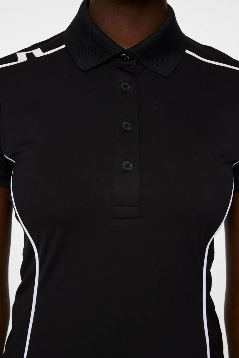 Golf | Överdelar-J.Lindeberg Leyla Polo Black