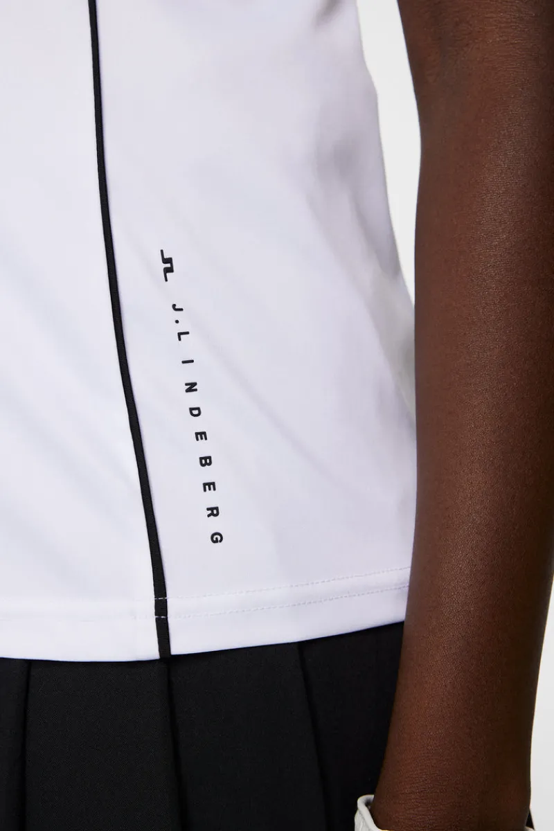 Golf | Överdelar-J.Lindeberg Leyla Polo White