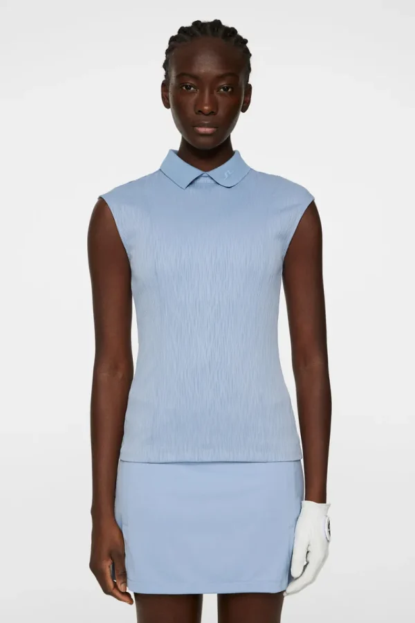 Golf | Linnen-J.Lindeberg Lila Sleeveless Top Rain Washed