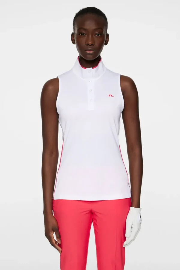 Golf | Linnen-J.Lindeberg Lili Sleeveless Top White
