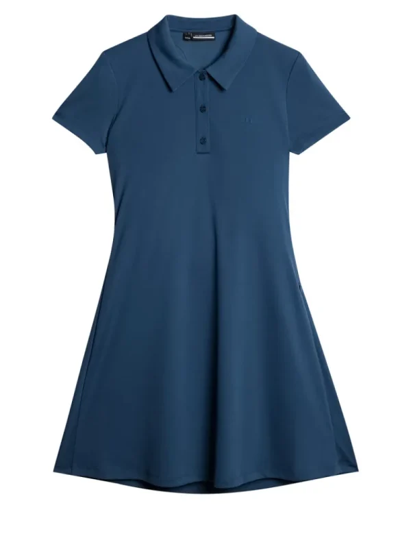 Golf | Klänningar-J.Lindeberg Lindsey Dress Key Largo