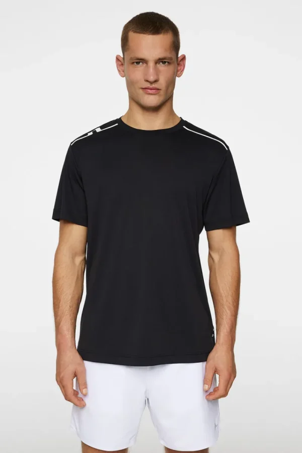 T-shirts | Tennis-J.Lindeberg Lio T-shirt Black