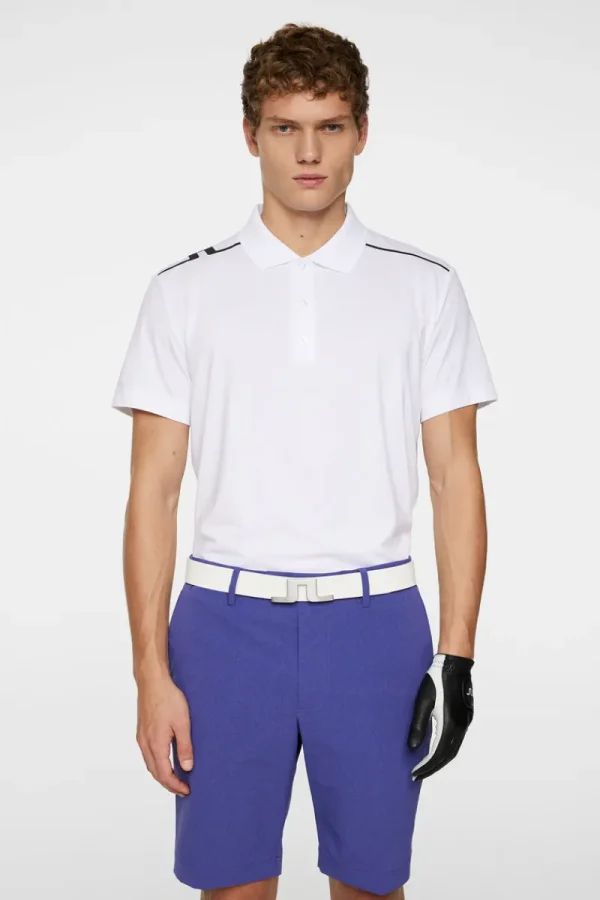 Golf | Pikétröjor-J.Lindeberg Lionel Polo White