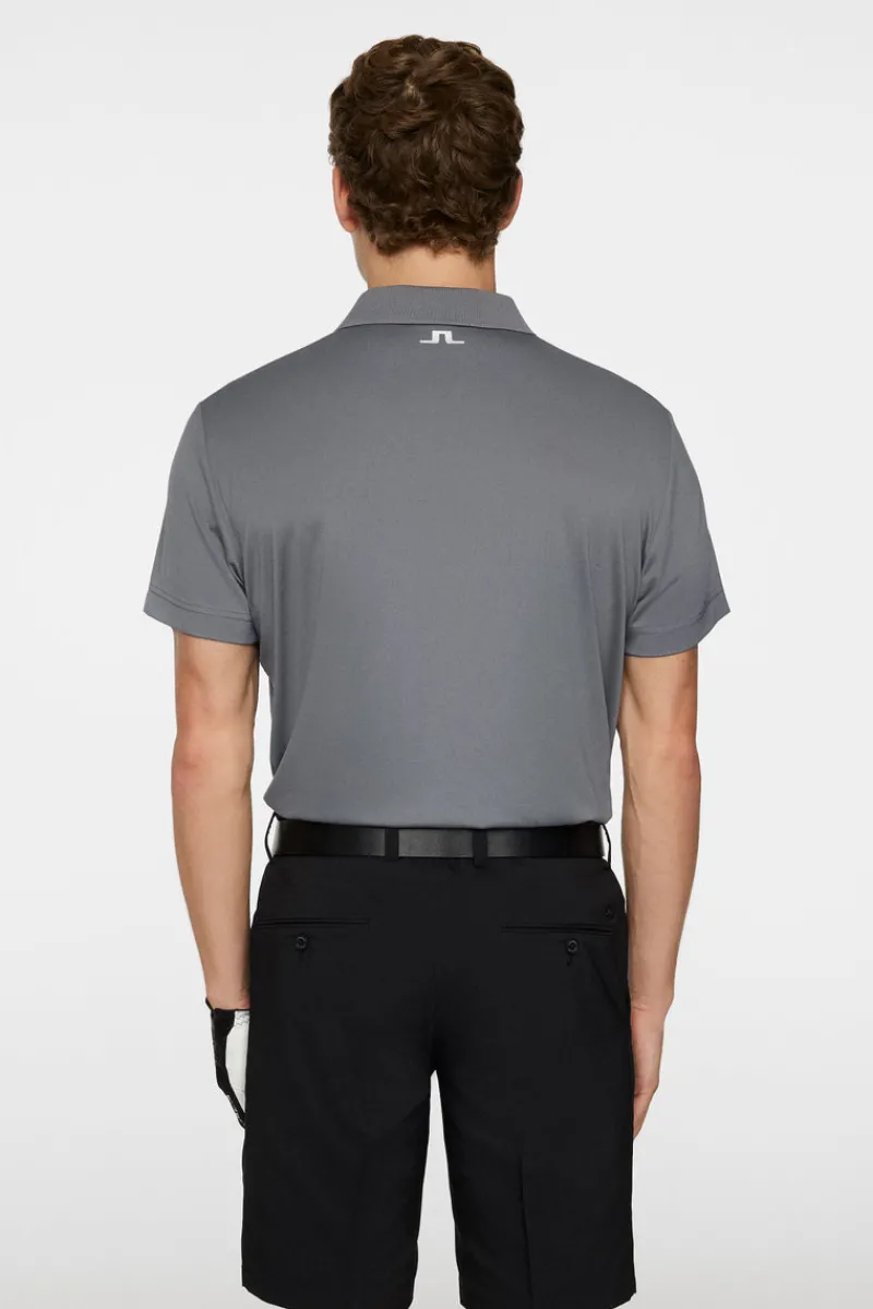 Golf | Pikétröjor-J.Lindeberg Lionel Polo Lava Smoke