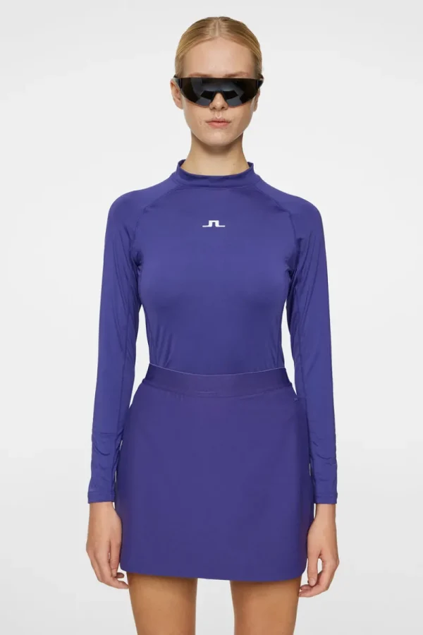 Bas- Och Mellanlager | Tennis-J.Lindeberg Lorena Top LS Deep Wisteria