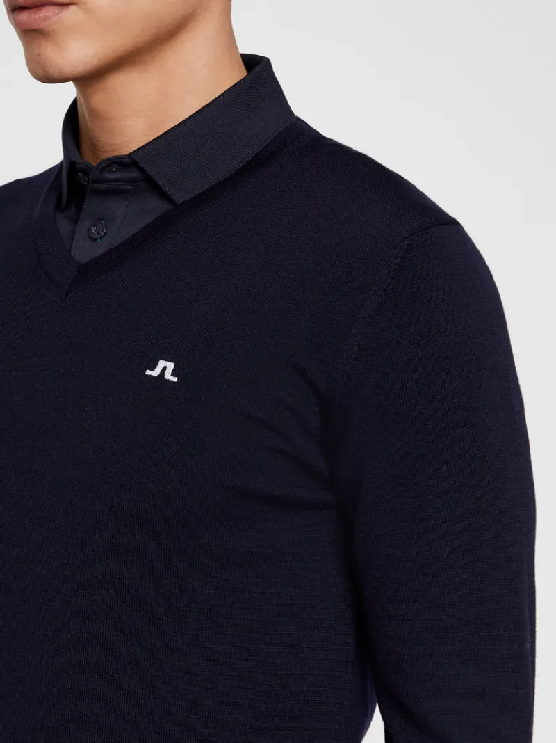 Stickat-J.Lindeberg Lymann Navy