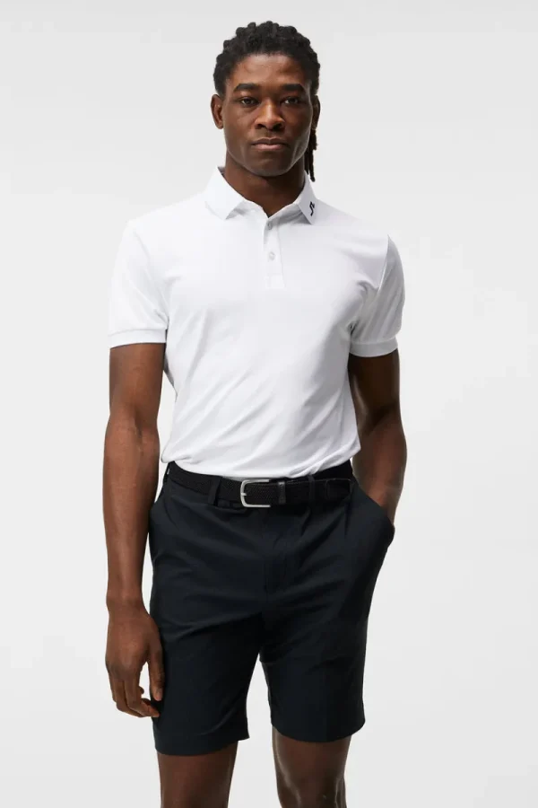 Pikétröjor-J.Lindeberg M KV Reg Fit White