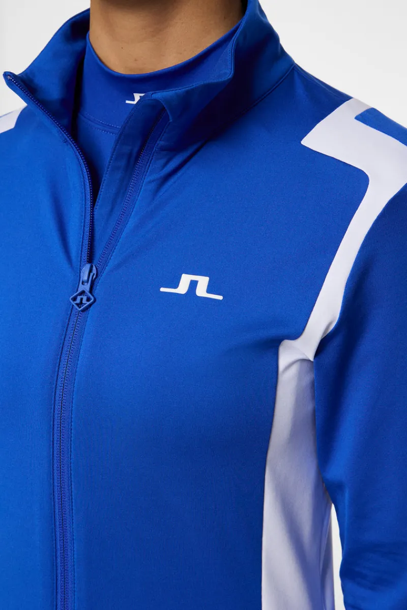 Golf | Ski-J.Lindeberg Mae Zip Mid Layer Club Blue