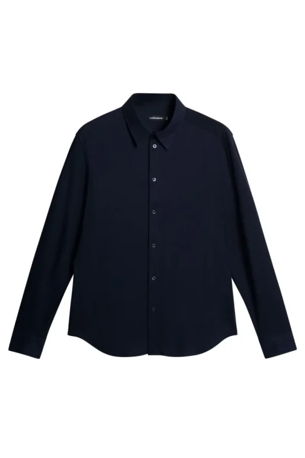 Överdelar | Skjortor-J.Lindeberg Marlon Jersey Shirt JL Navy