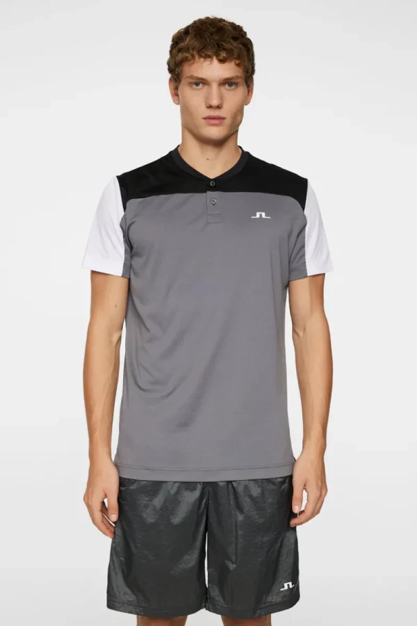 Pikétröjor | Tennis-J.Lindeberg Michael Polo Lava Smoke