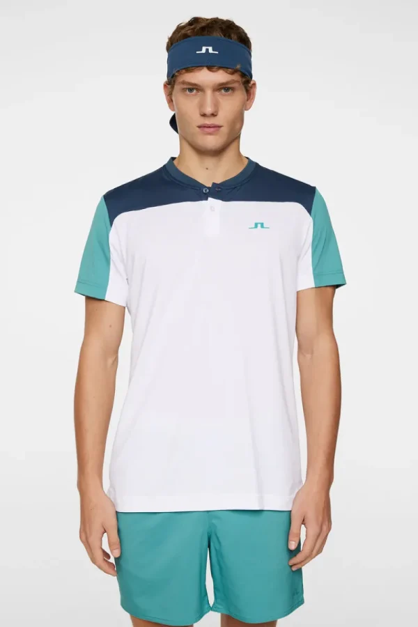 Pikétröjor | Tennis-J.Lindeberg Michael Polo White