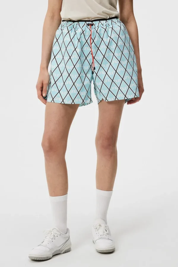 Shorts | Byxor-J.Lindeberg Novia Print Pro Pack Shorts Geo Atomizer