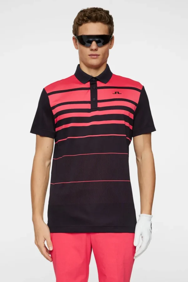 Golf | Pikétröjor-J.Lindeberg Olof Polo Azalea
