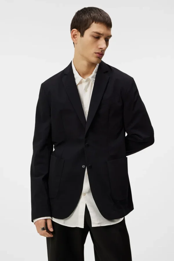 Kostymer & Skräddat | Kavajer-J.Lindeberg Pat U 4 Way Stretch Black