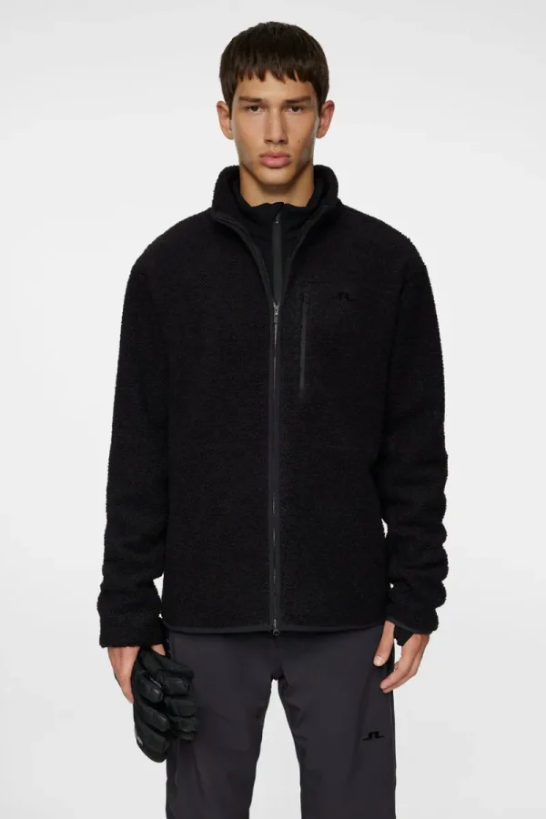 Ski | Bas & Mellanlager-J.Lindeberg Peter Pile Jacket Black