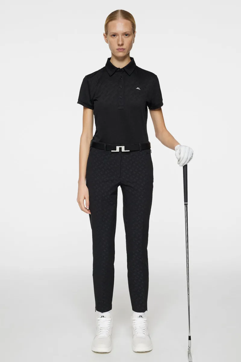 Golf | Byxor-J.Lindeberg Pia Bridge Pant Tour Geo Jacquard Black M