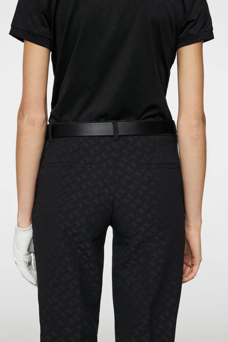 Golf | Byxor-J.Lindeberg Pia Bridge Pant Tour Geo Jacquard Black M