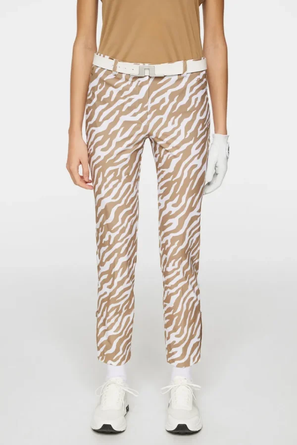 Golf | Byxor-J.Lindeberg Pia Print Pant Tour Tiger Tigers Eye M