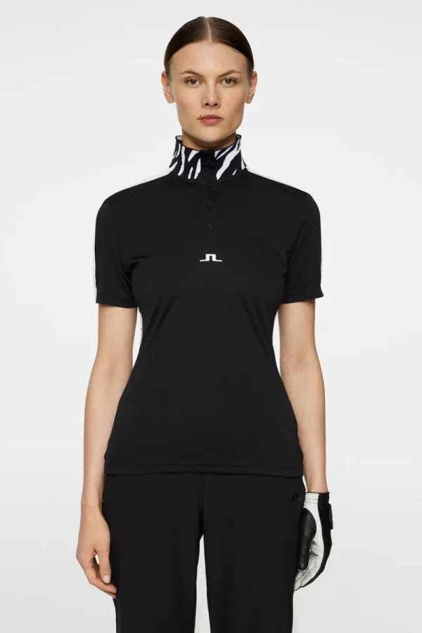 Golf | Överdelar-J.Lindeberg Pip Polo Black