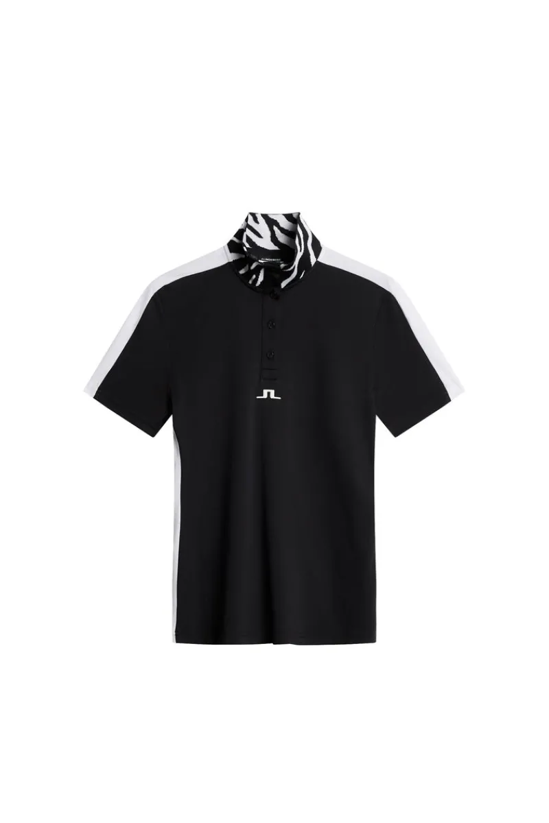 Golf | Överdelar-J.Lindeberg Pip Polo Black