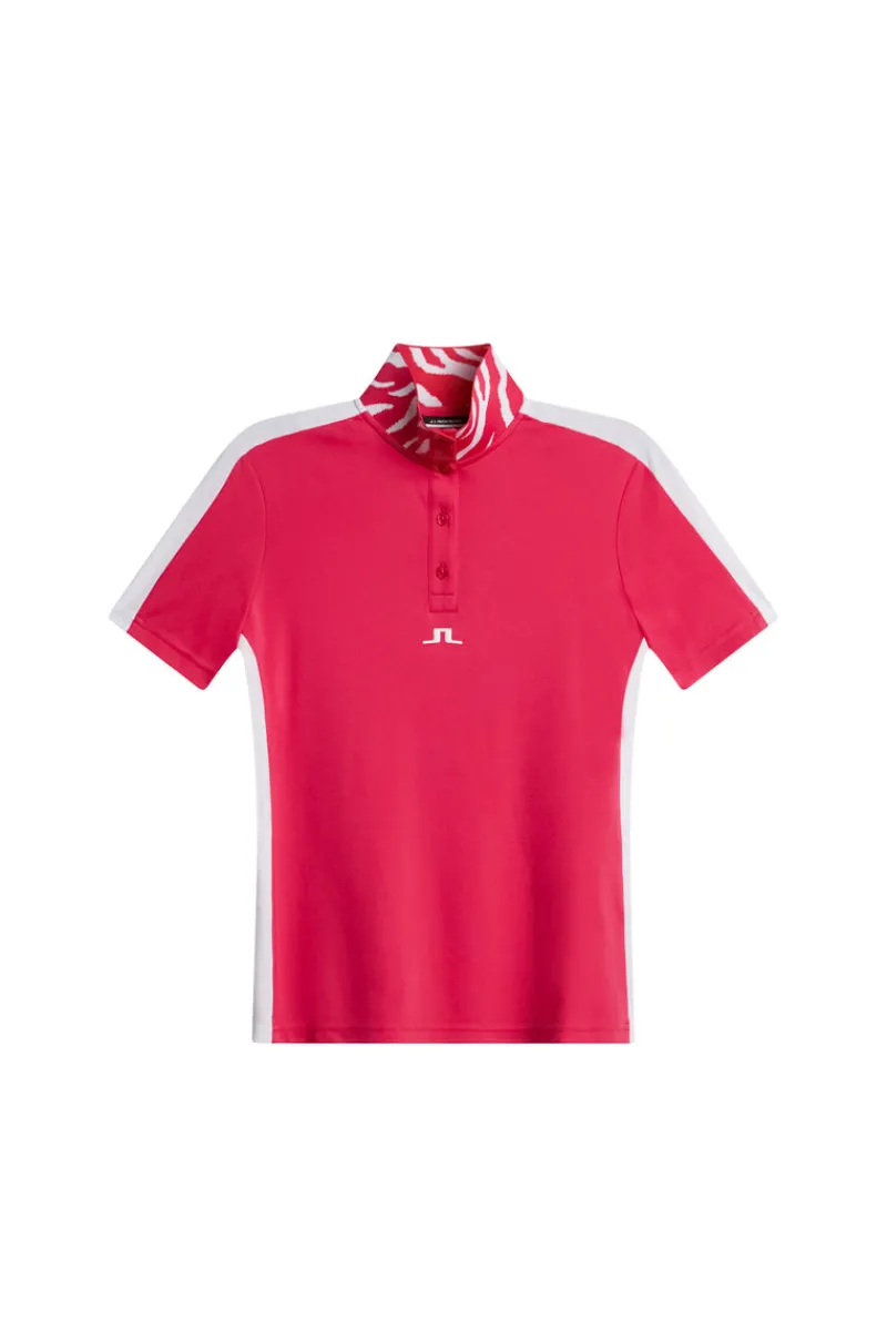 Golf | Överdelar-J.Lindeberg Pip Polo Azalea