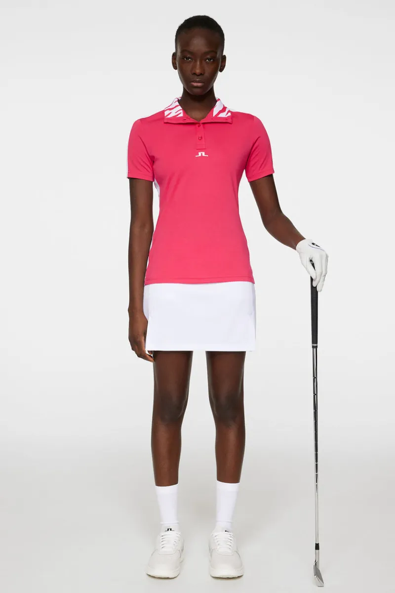 Golf | Överdelar-J.Lindeberg Pip Polo Azalea