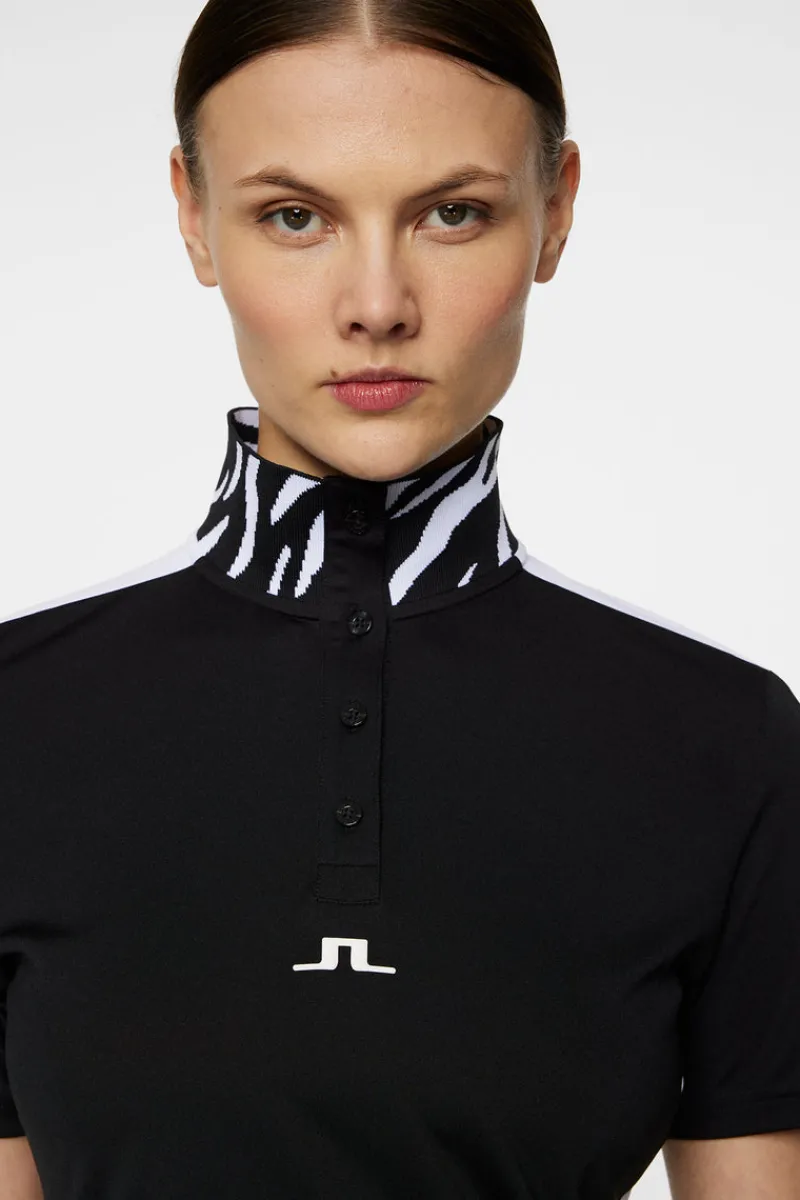 Golf | Överdelar-J.Lindeberg Pip Polo Black
