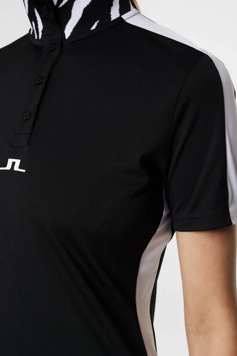 Golf | Överdelar-J.Lindeberg Pip Polo Black