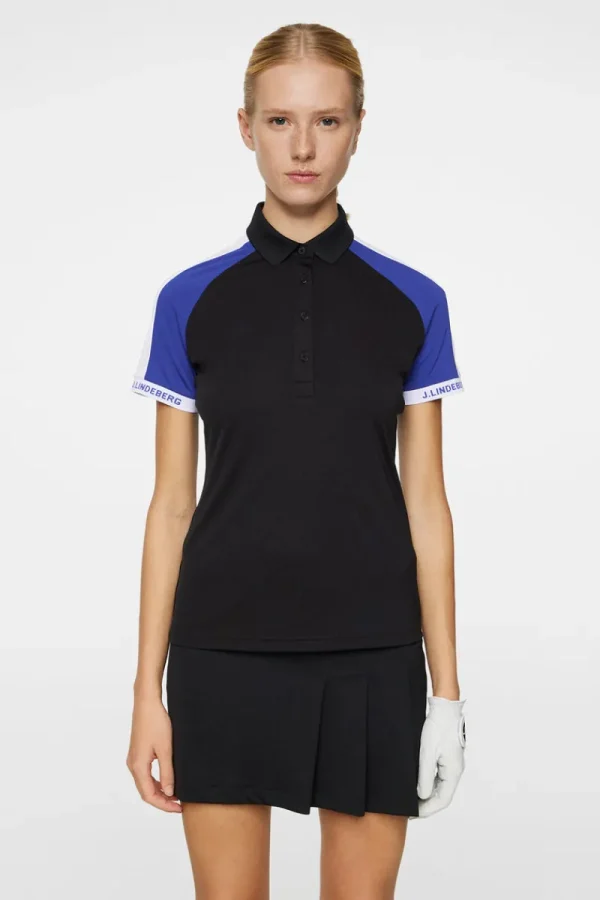 Golf | Överdelar-J.Lindeberg Priya Polo Black
