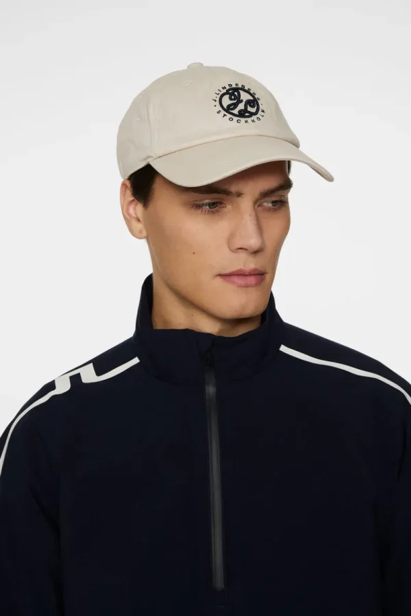 Golf | Golfkepsar-J.Lindeberg Retro Cap Moonbeam