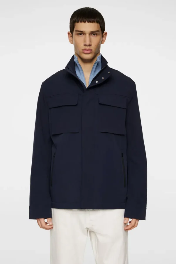 Jackor | Ytterkläder-J.Lindeberg Riley 4 Way Stretch Jacket JL Navy