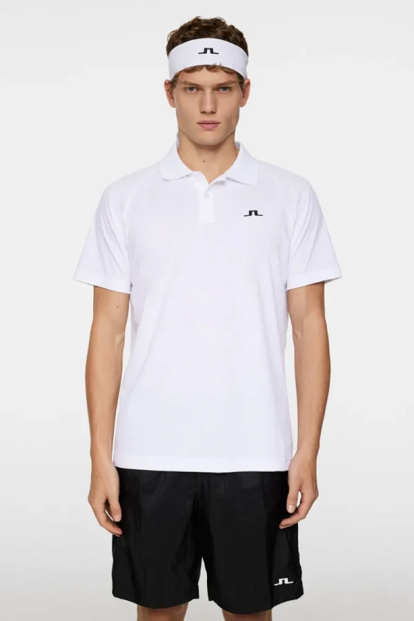 Tennis | Pikétröjor-J.Lindeberg Rod Polo White