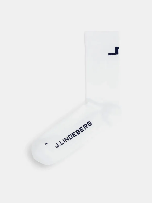 Golf | Golfstrumpor-J.Lindeberg Rolfi Golf Sock White