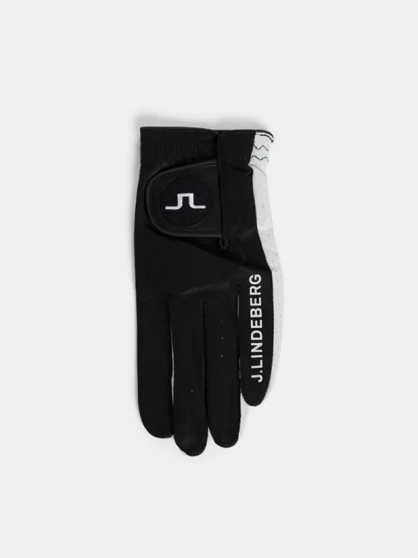 Golf | Golf-J.Lindeberg Ron Leather Golf Glove A Black