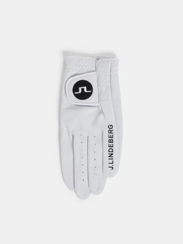 Golf | Golf-J.Lindeberg Ron Leather Golf Glove A White