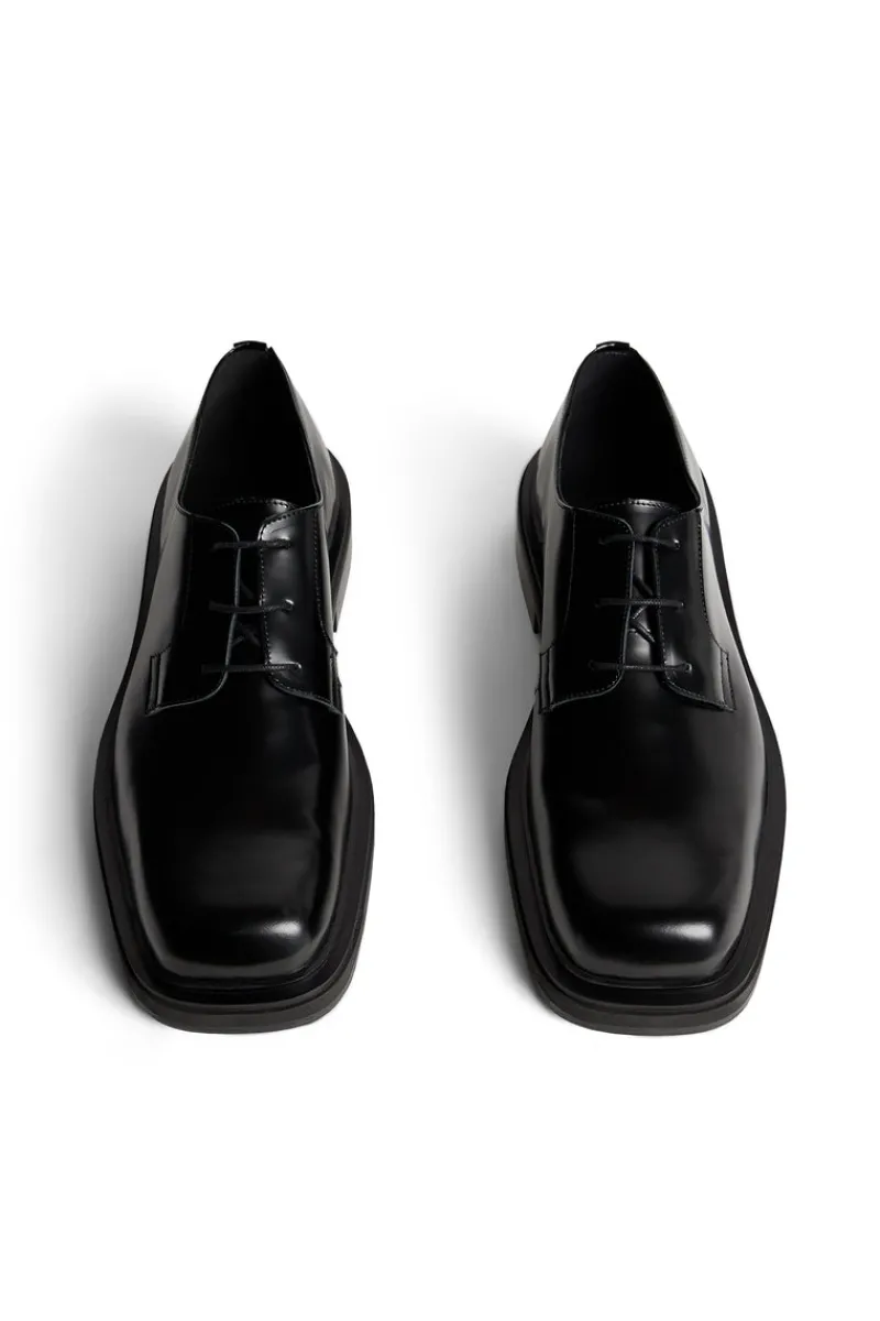 Fashionskor | Skor-J.Lindeberg Ryker Square Toe Derby Black