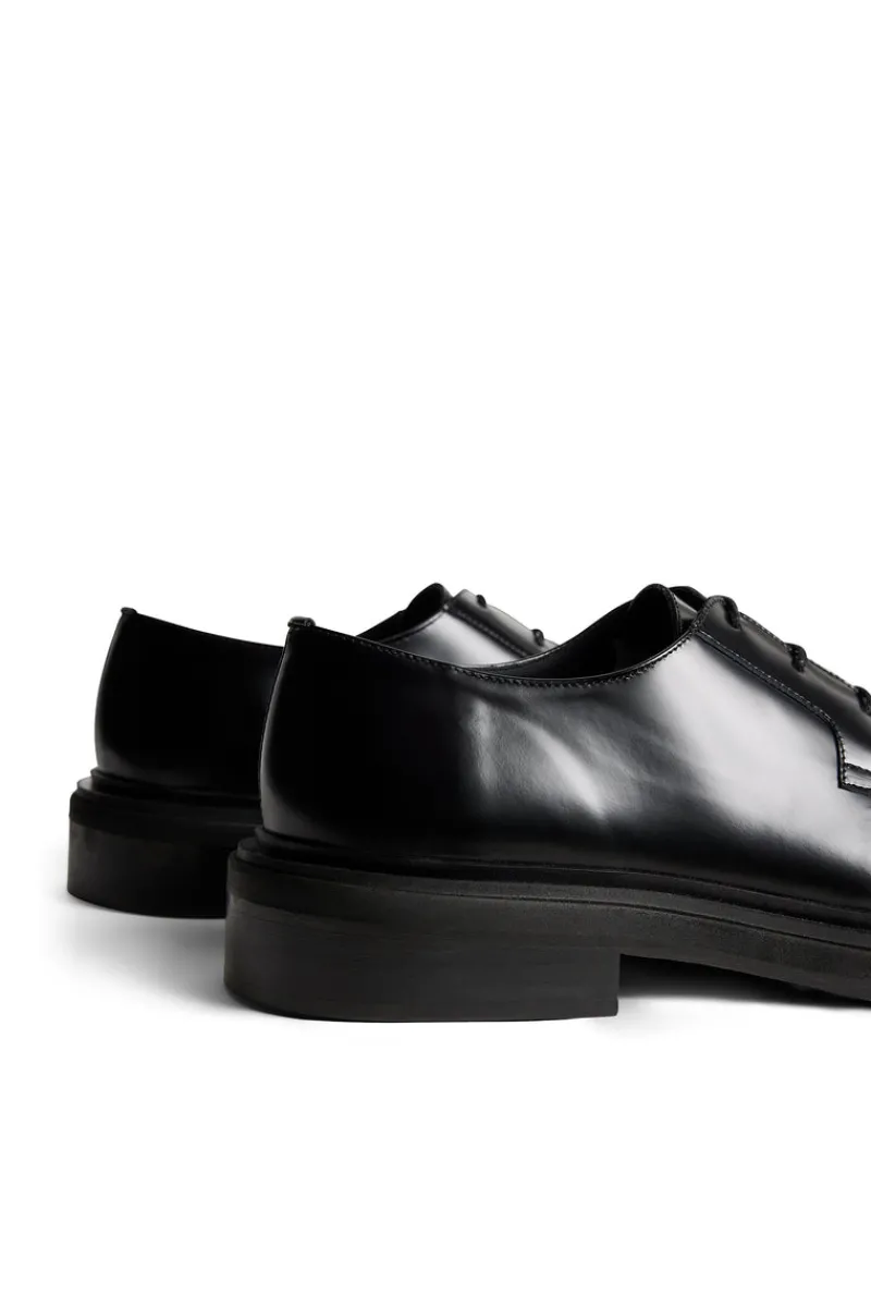 Fashionskor | Skor-J.Lindeberg Ryker Square Toe Derby Black
