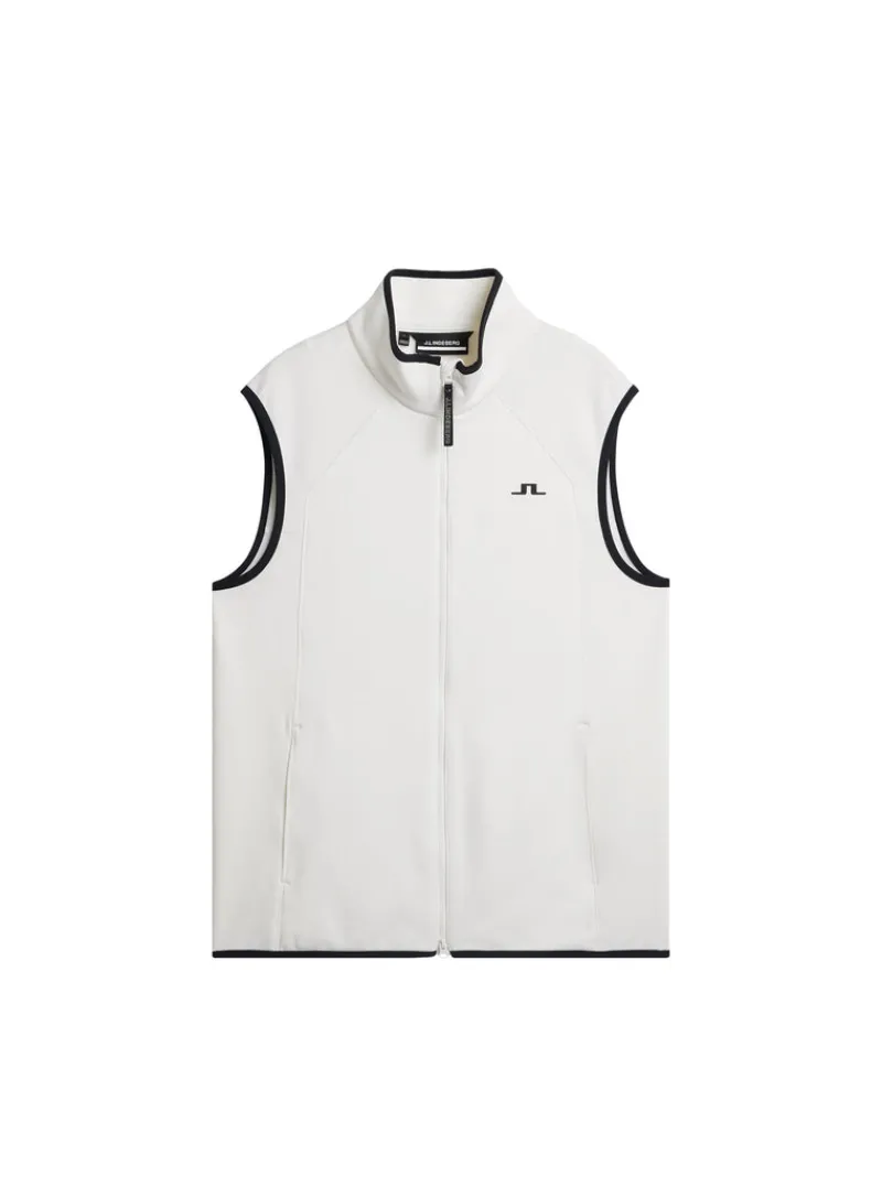 Västar | Outdoor-J.Lindeberg Santino Polartec Vest White