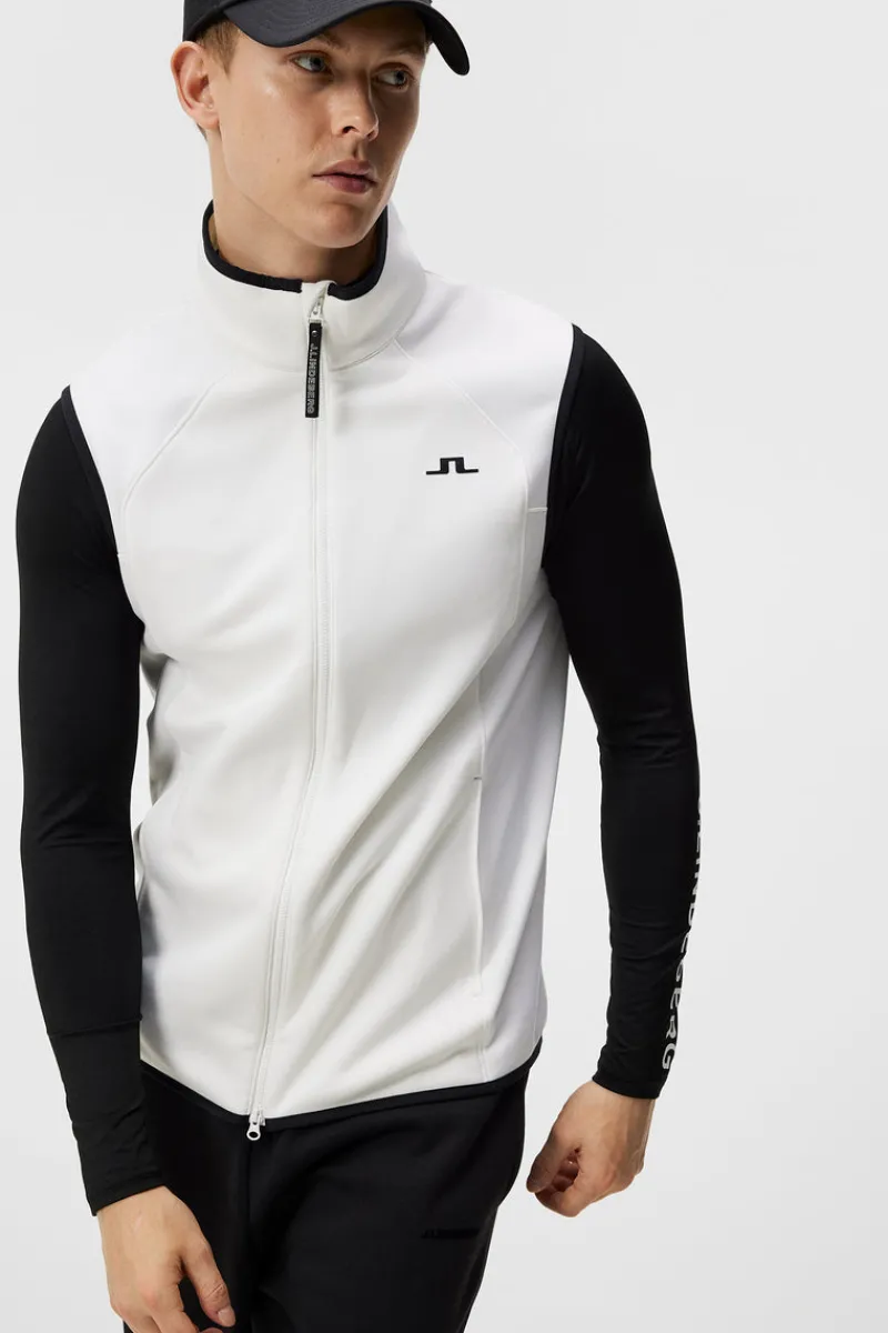 Västar | Outdoor-J.Lindeberg Santino Polartec Vest White