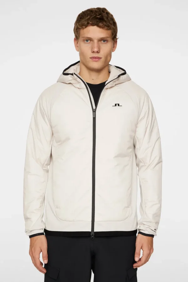 Ski | Active-J.Lindeberg Shawn Hybrid Hooded Jacket Moonbeam