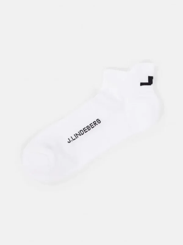 Golf | Golfstrumpor-J.Lindeberg Short Golf Sock White