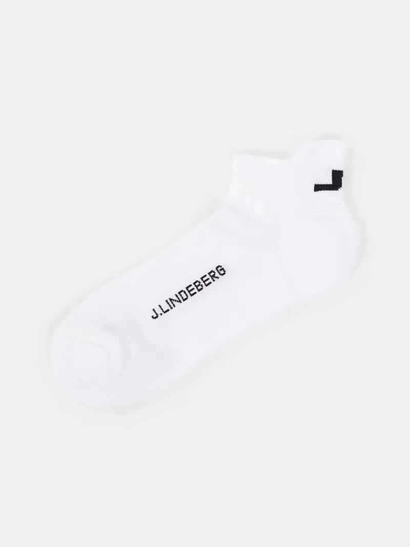 Golf | Golfstrumpor-J.Lindeberg Short Golf Sock White