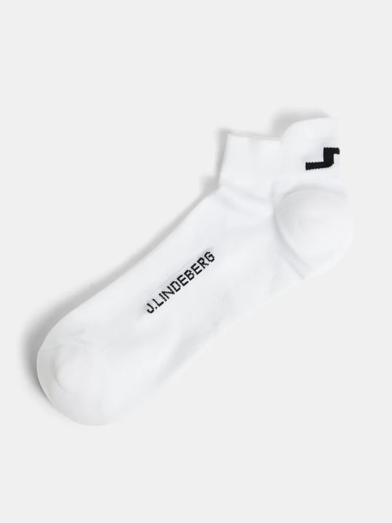 Golf | Golfstrumpor-J.Lindeberg Short Golf Sock White