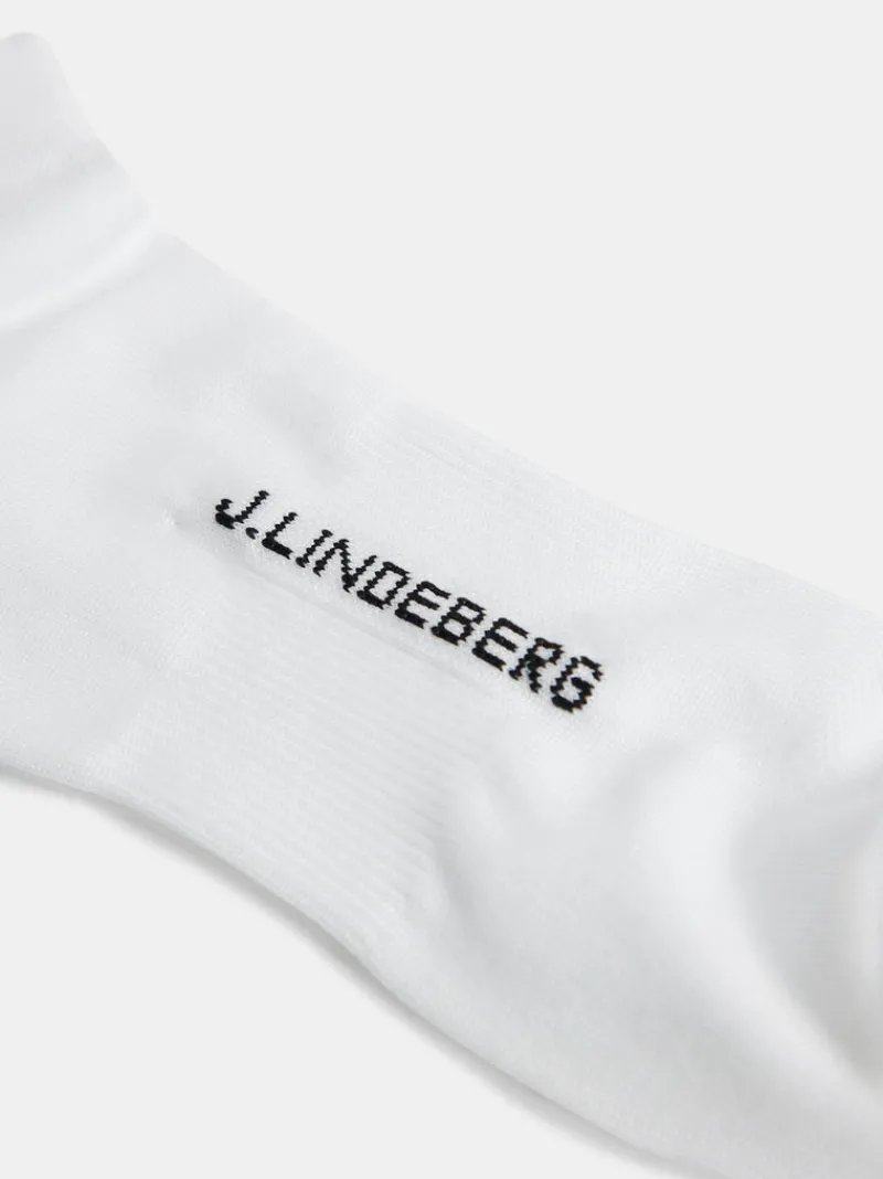 Golf | Golfstrumpor-J.Lindeberg Short Golf Sock White