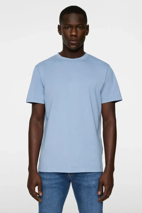 T-shirts | Överdelar-J.Lindeberg Sid Basic T-Shirt Rain Washed