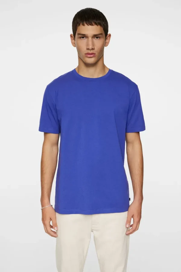 T-shirts | Överdelar-J.Lindeberg Sid Basic T-Shirt Clematis Blue
